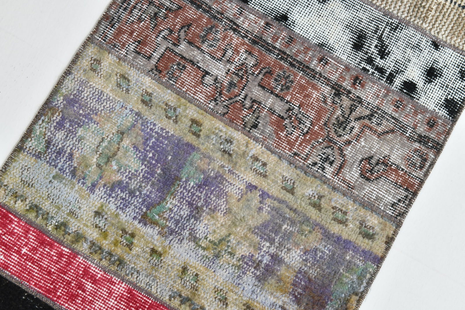 1'9'' x 4'1'' Turkish Vintage Runner Rug - 22655 - 6