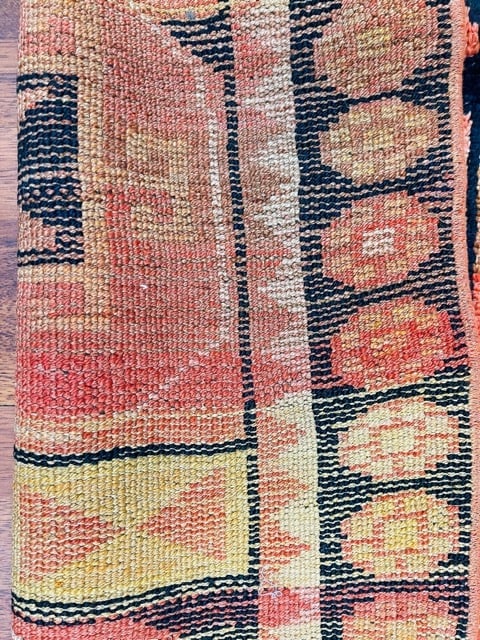 Antique Turkish Tribal Runner - 8