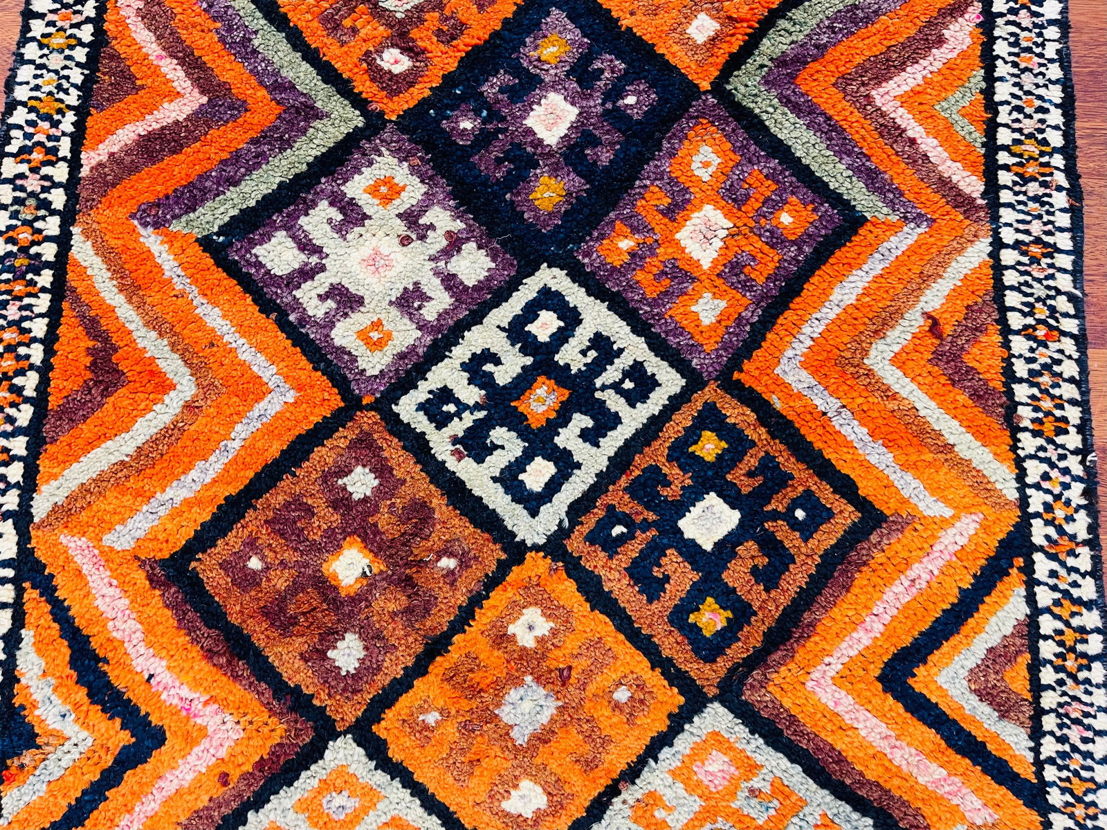 Antique Allover Design Turkish Caucasuan Runner-4879 - 6