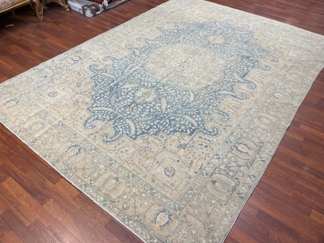 Antique Persian Tabriz rug-4873 - 7
