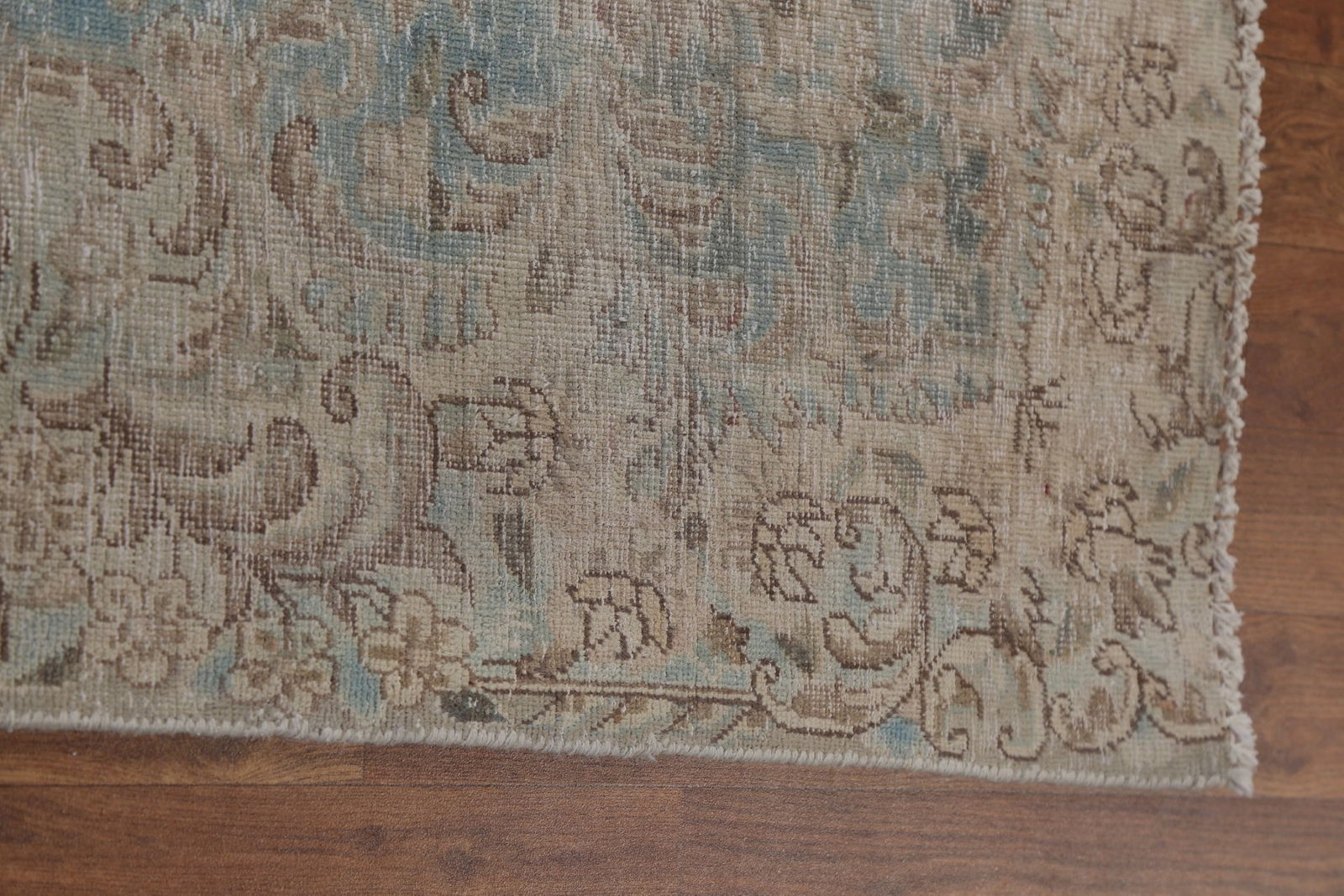 Antique Geometric Kerman Persian Area Rug 10x13 - 17