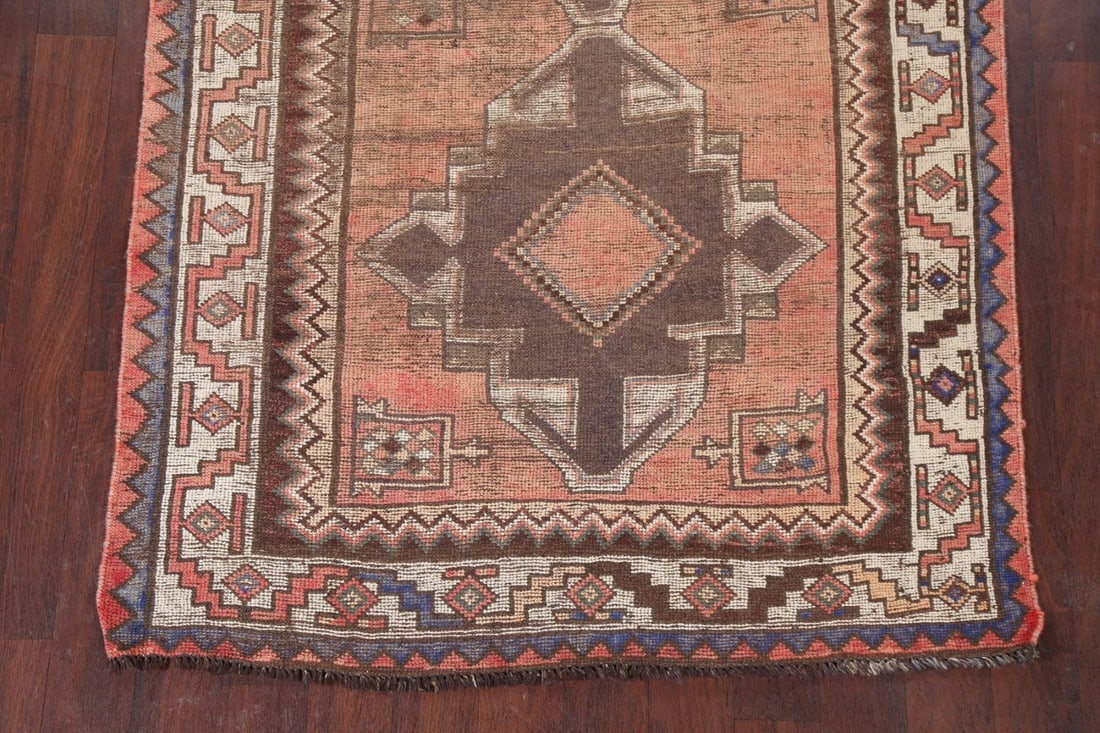 Antique Qashqai Persian Area Rug 5x9 - 5