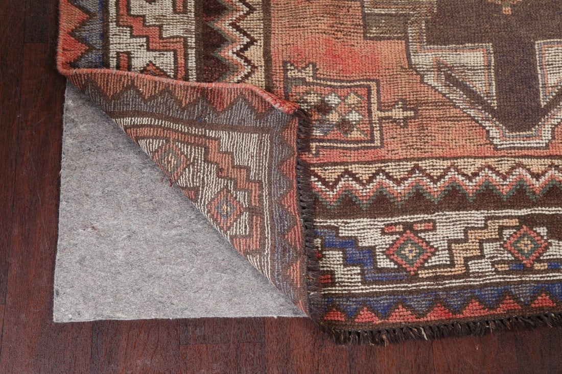 Antique Qashqai Persian Area Rug 5x9 - 7