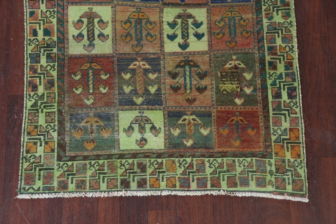 Antique Bakhtiari Persian Area Rug 4x8 - 5