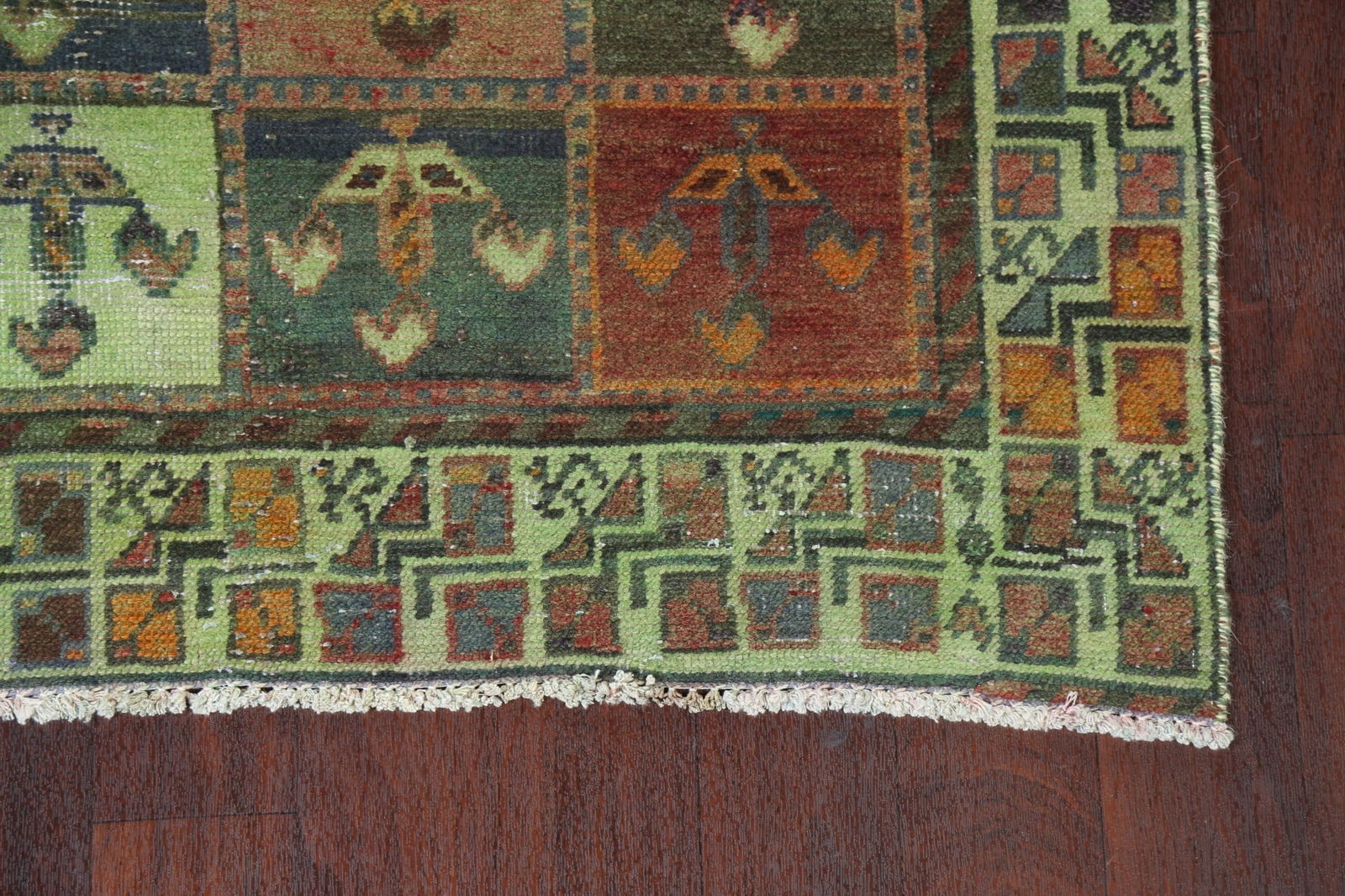 Antique Bakhtiari Persian Area Rug 4x8 - 6