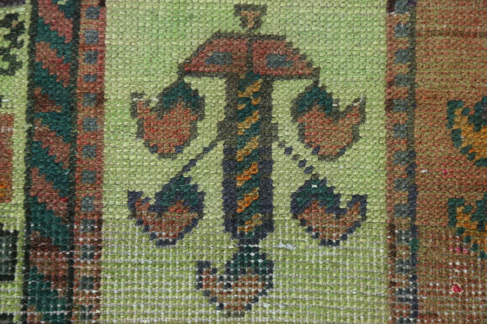 Antique Bakhtiari Persian Area Rug 4x8 - 8