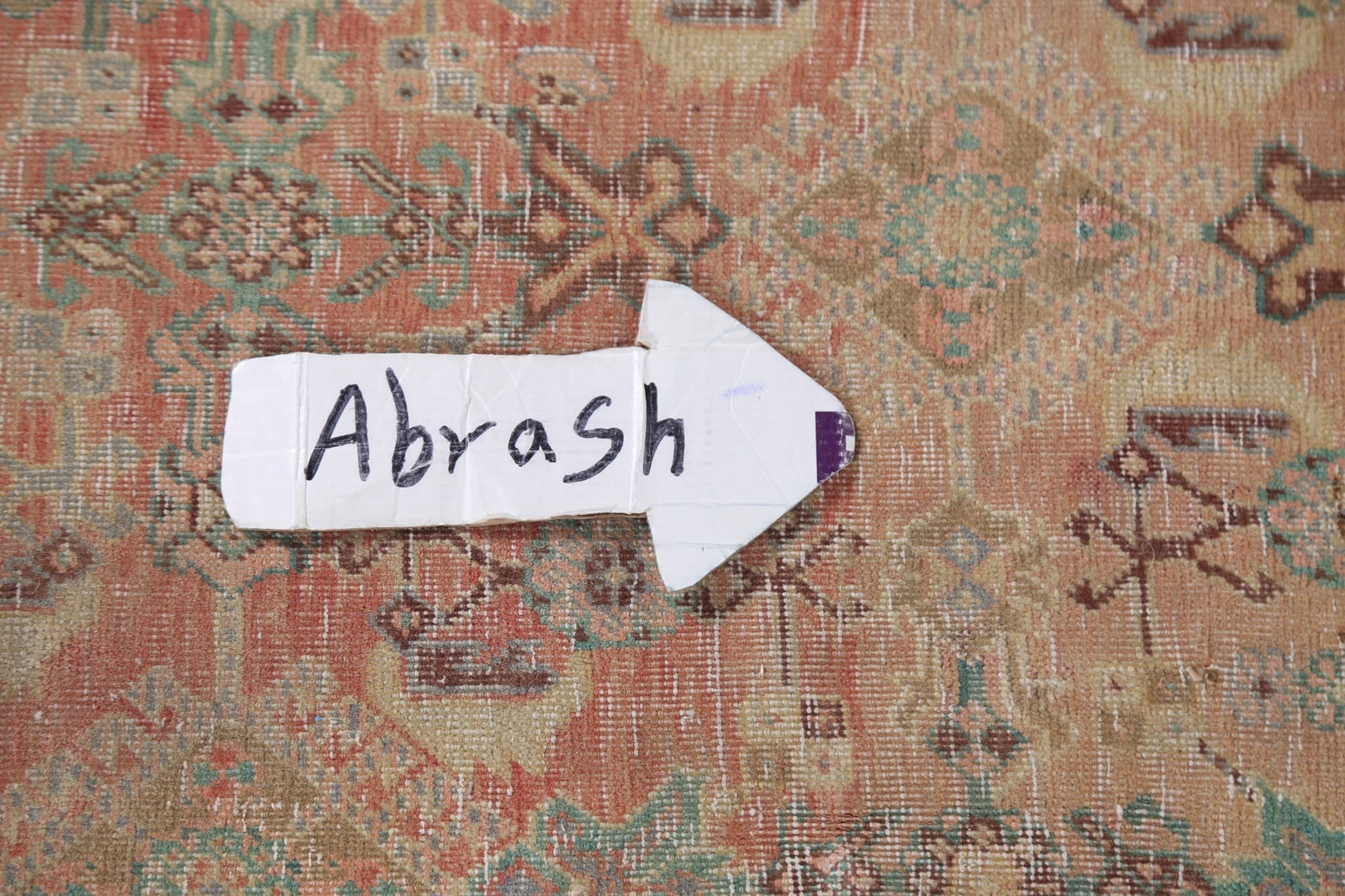 Vegetable Dye Antique Kashkoli Persian Area Rug 6x9 - 11