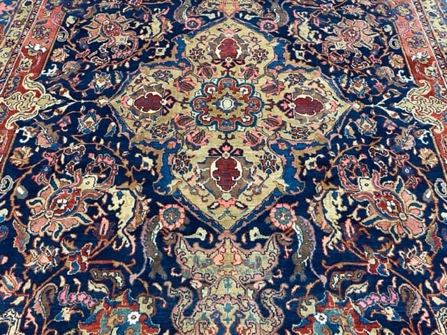 Antique Persian Large Size Heriz / Tabriz Rug-5023 - 5