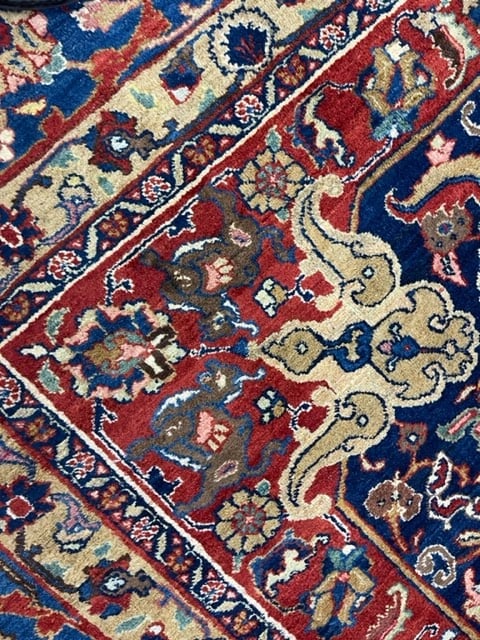 Antique Persian Large Size Heriz / Tabriz Rug-5023 - 7