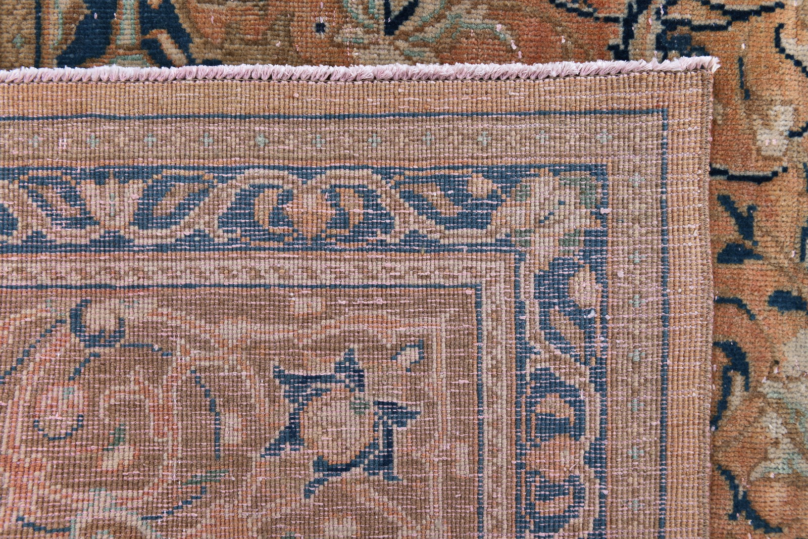 9'0'' x 12'5'' Unique Handmade Vintage Rug - 242723 - 11