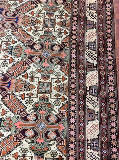 Antique Caucasian Design Large kaysari rug-5002 - 7