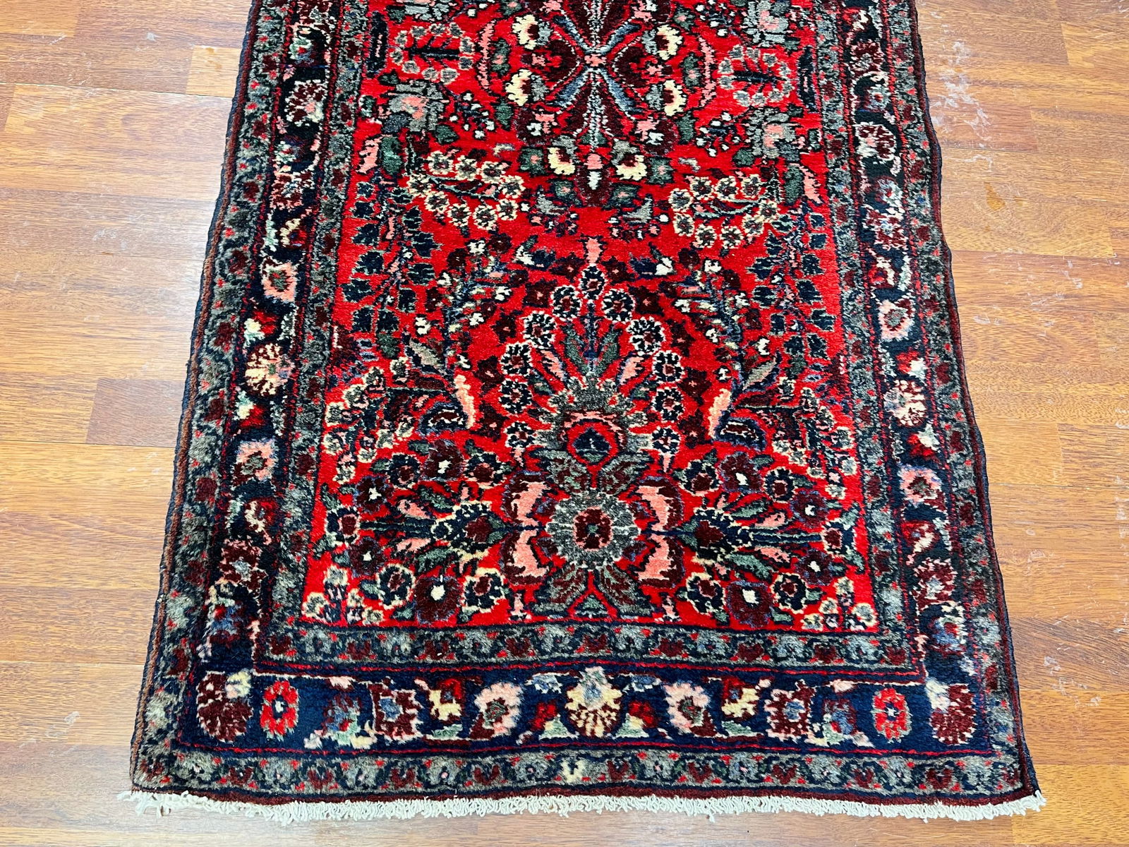 Antique Persian Hamadan Runner-2912 - 2