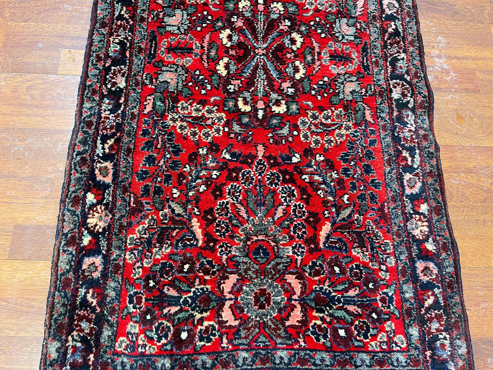 Antique Persian Hamadan Runner-2912 - 3