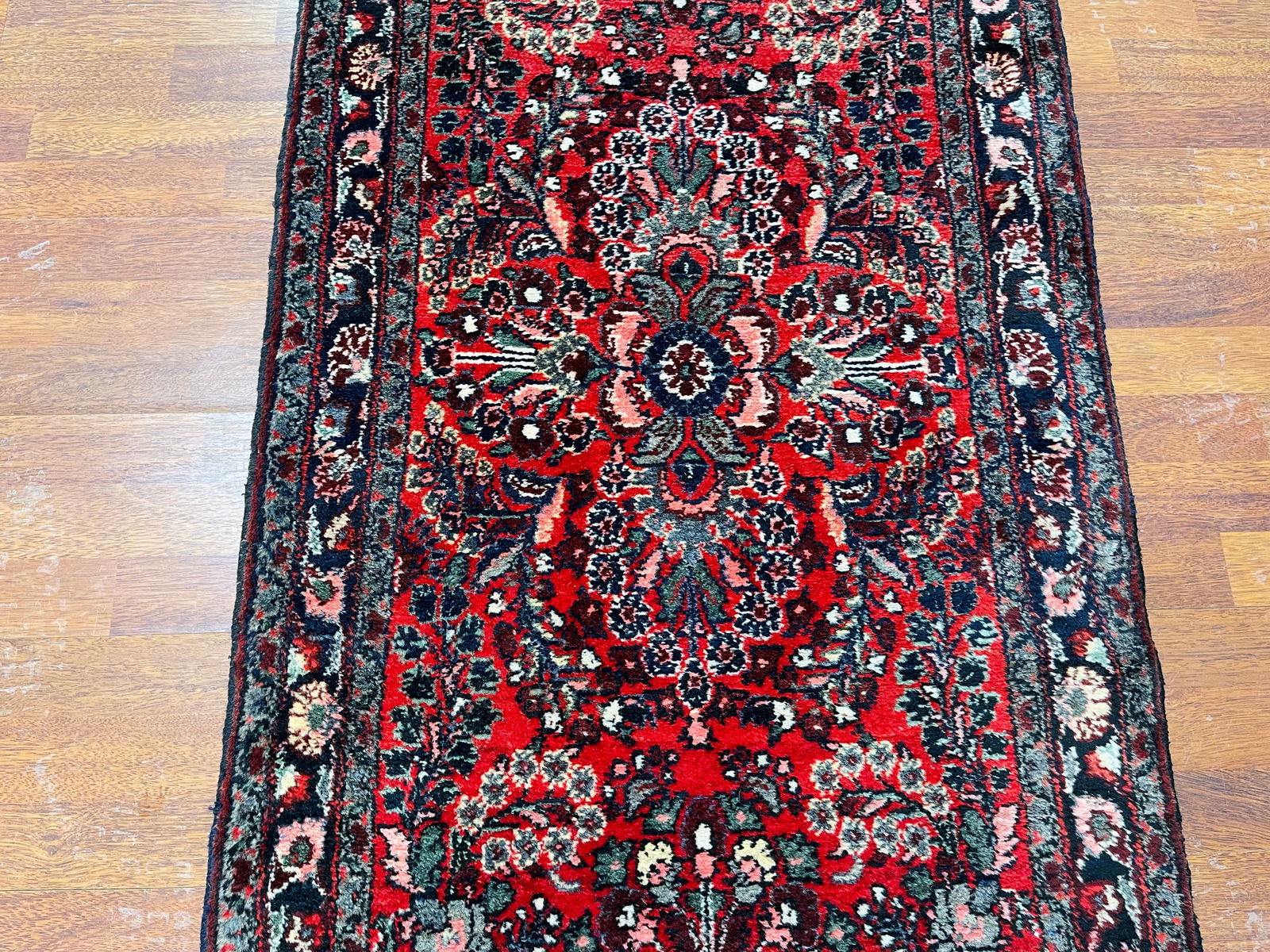 Antique Persian Hamadan Runner-2912 - 4