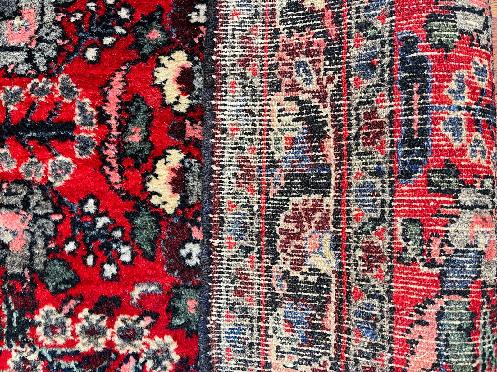 Antique Persian Hamadan Runner-2912 - 9