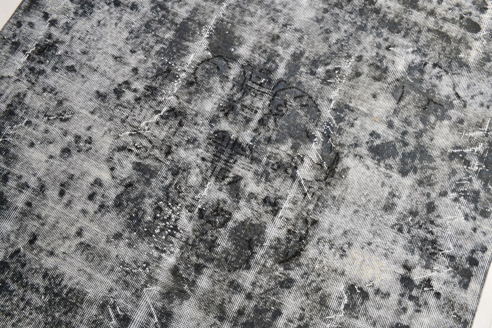 5'1'' x 8'2'' Handmade Vintage Wool Rug - 22443 - 6