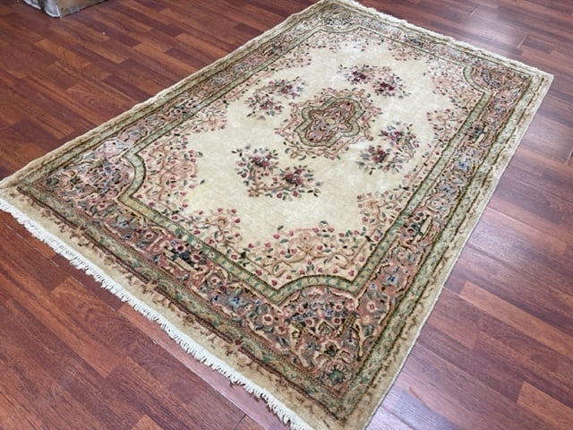 Antique Persian kirman Rug-5036 - 6
