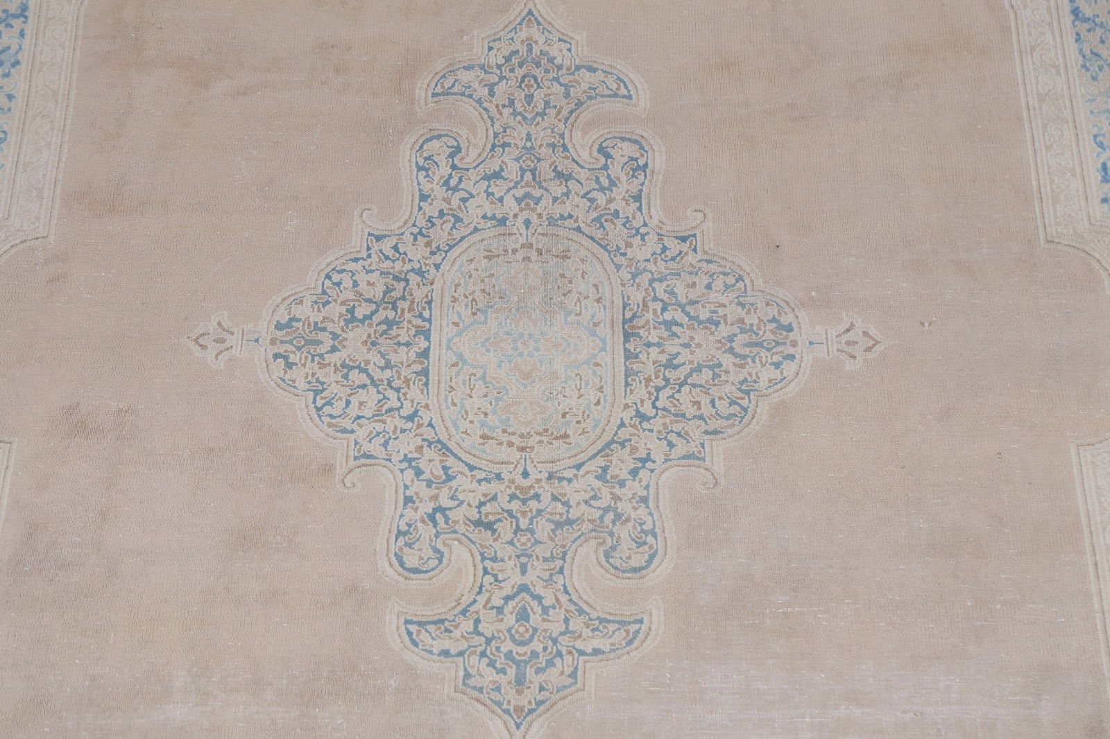 Vegetable Dye Antique Kerman Persian Area Rug 9x12 - 5