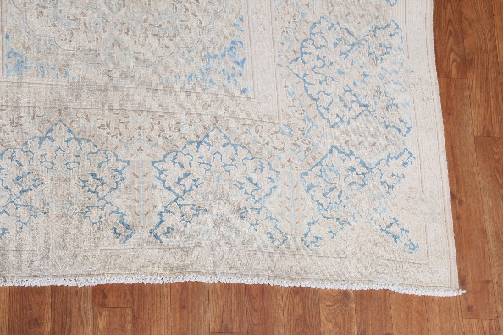 Vegetable Dye Antique Kerman Persian Area Rug 9x12 - 7