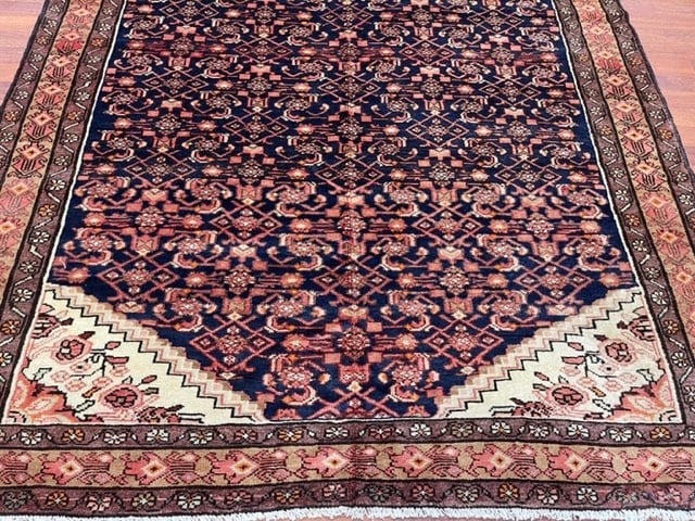 Vintage persian Hamadan rug-4544 - 2