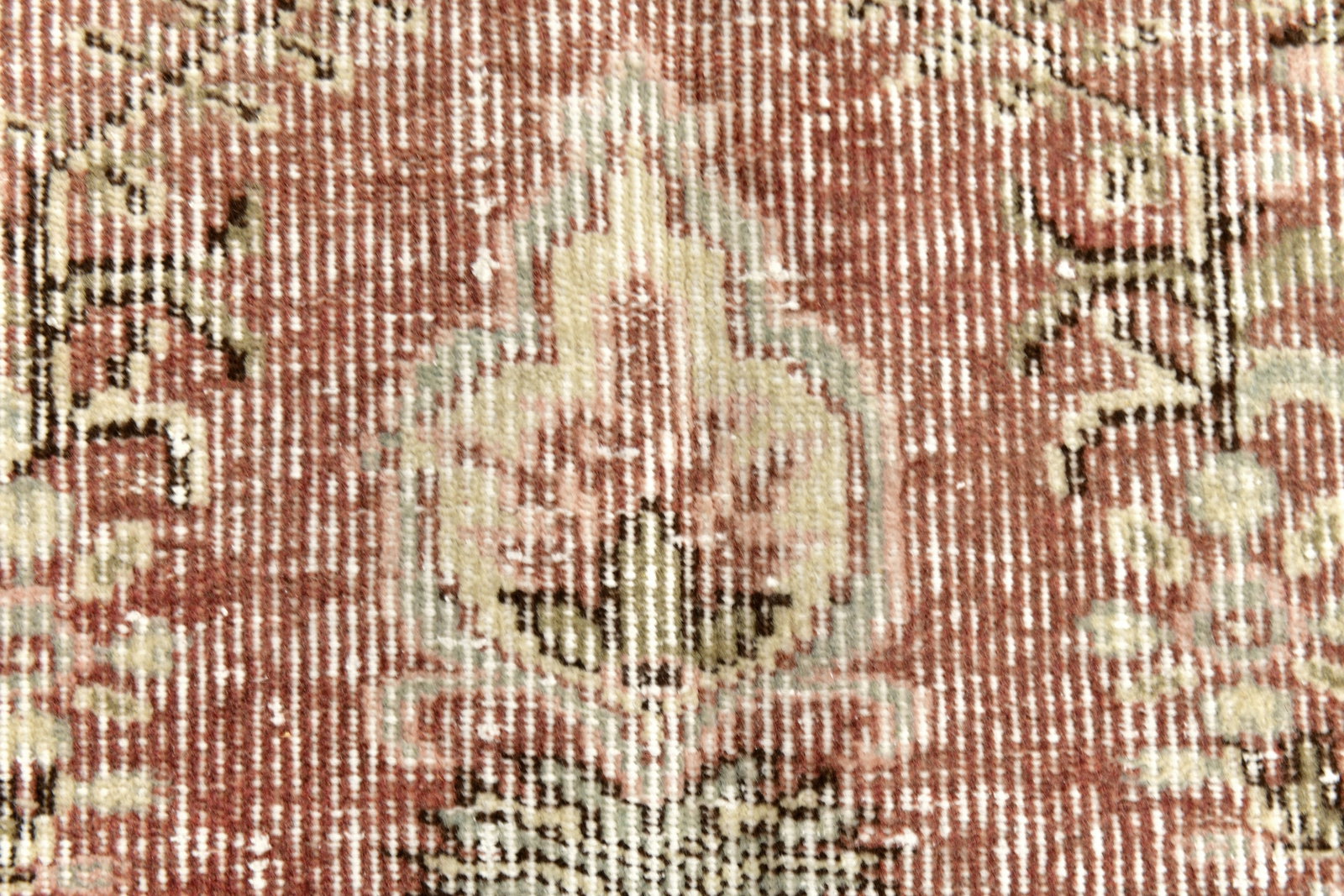 5'2'' x 8'6'' Handmade Vintage Wool Rug - 24656 - 10