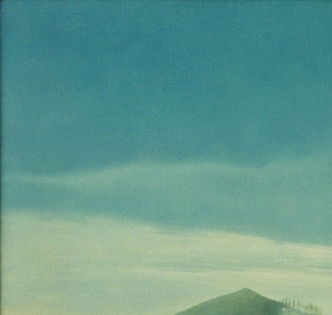 Oil painting After the winter snowstorm at night Vasily Korkishko - 4