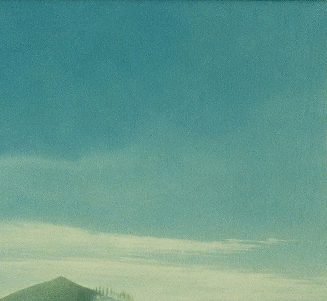 Oil painting After the winter snowstorm at night Vasily Korkishko - 5