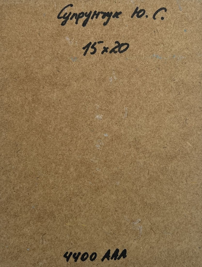 Oil painting Walking in the winter forest Yuriy Suprunchuk - 8