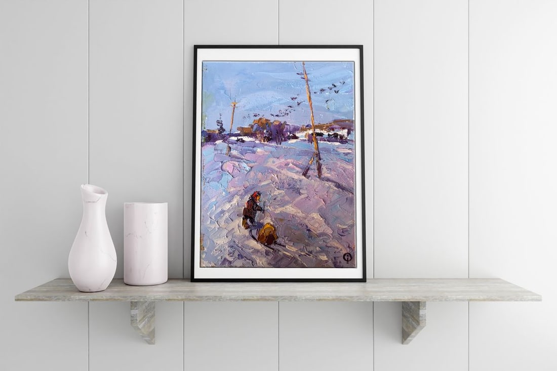 Oil painting Home Oksana Kalenyuk - 2