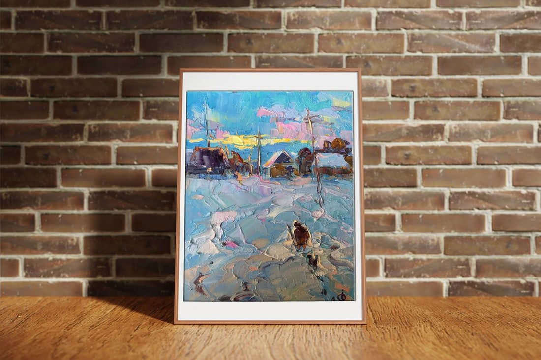 Oil painting Home Alex Kalenyuk - 2