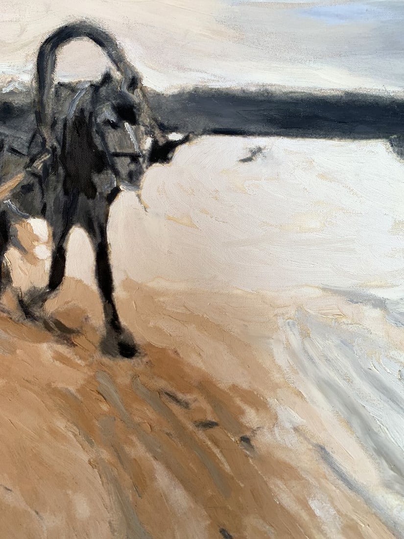 Oil painting Faithful Horse Oleksandr Gukalov - 11