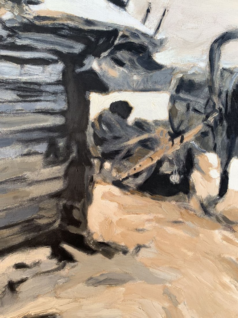 Oil painting Faithful Horse Oleksandr Gukalov - 7