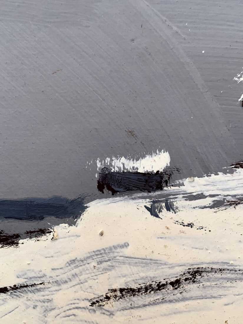 Oil painting After heavy snowfall Leonid Maistrenko - 4