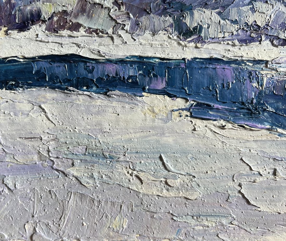 Oil painting Winter crystal Boris Serdyuk - 8