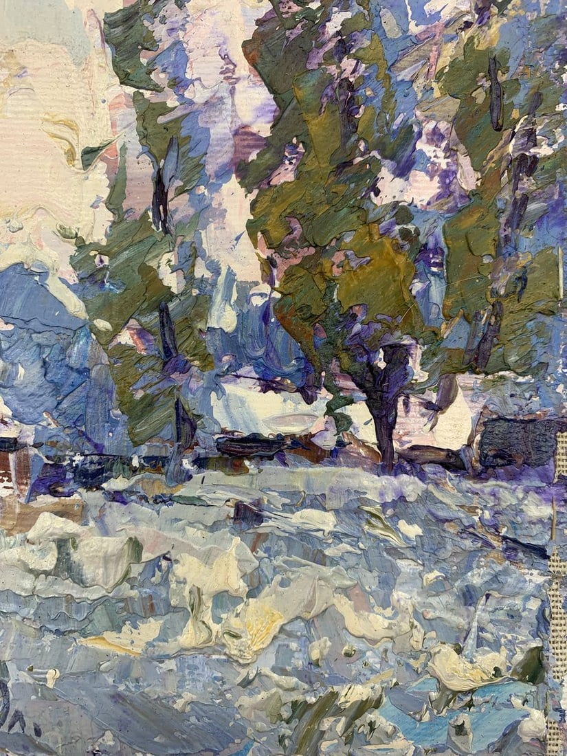 Oil painting Cold Kalenyuk Alex - 11