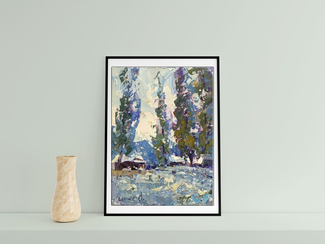 Oil painting Cold Kalenyuk Alex - 2