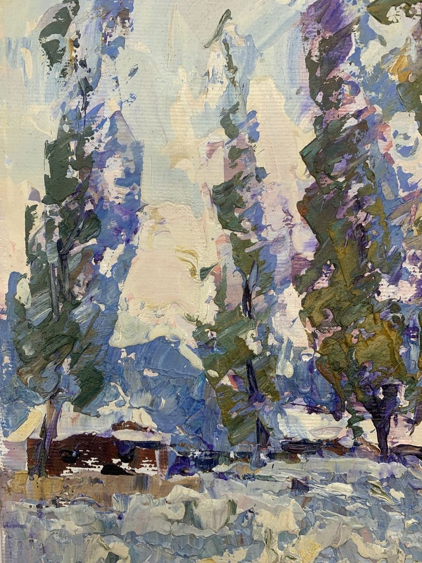 Oil painting Cold Kalenyuk Alex - 4