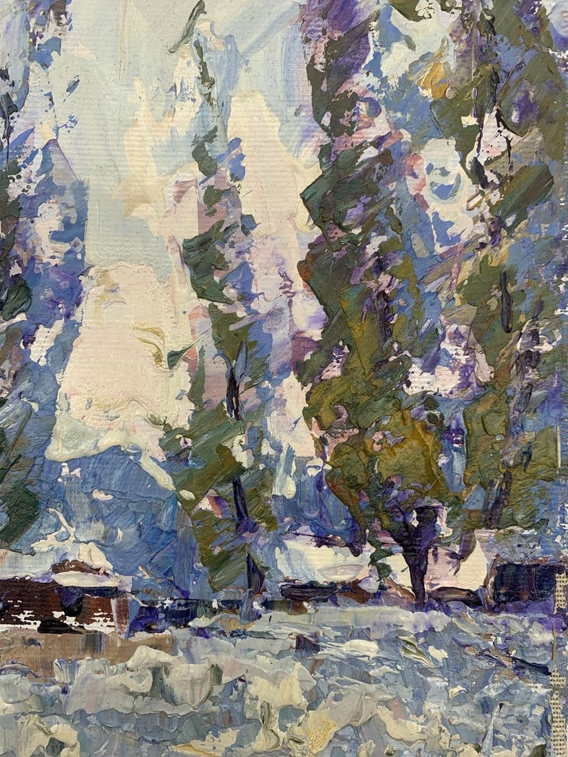 Oil painting Cold Kalenyuk Alex - 5