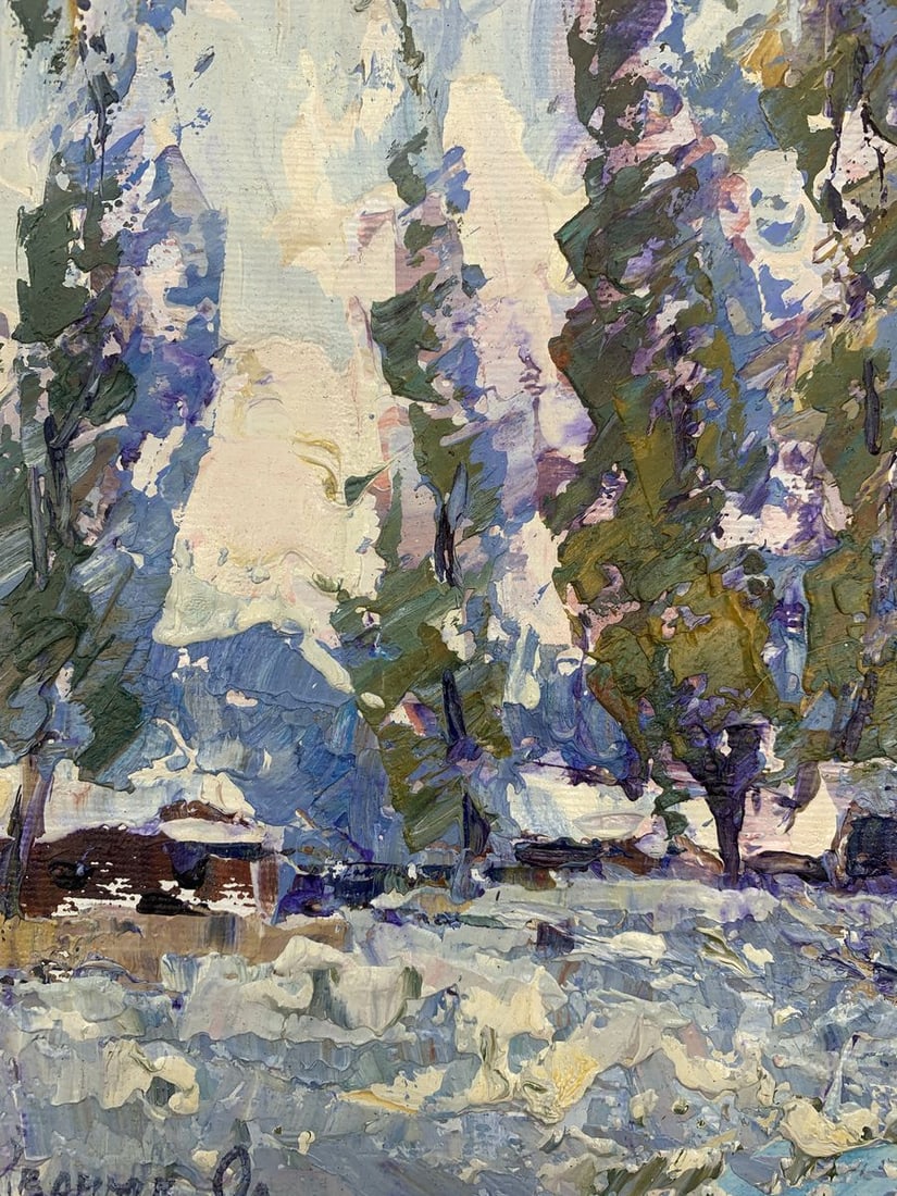 Oil painting Cold Kalenyuk Alex - 7