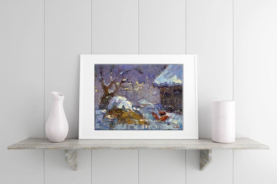 Oil painting Evening Kalenyuk Oksana - 3