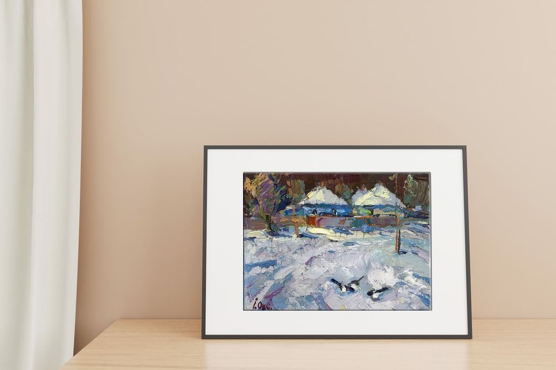 Oil painting In the evening Kalenyuk Oksana - 2