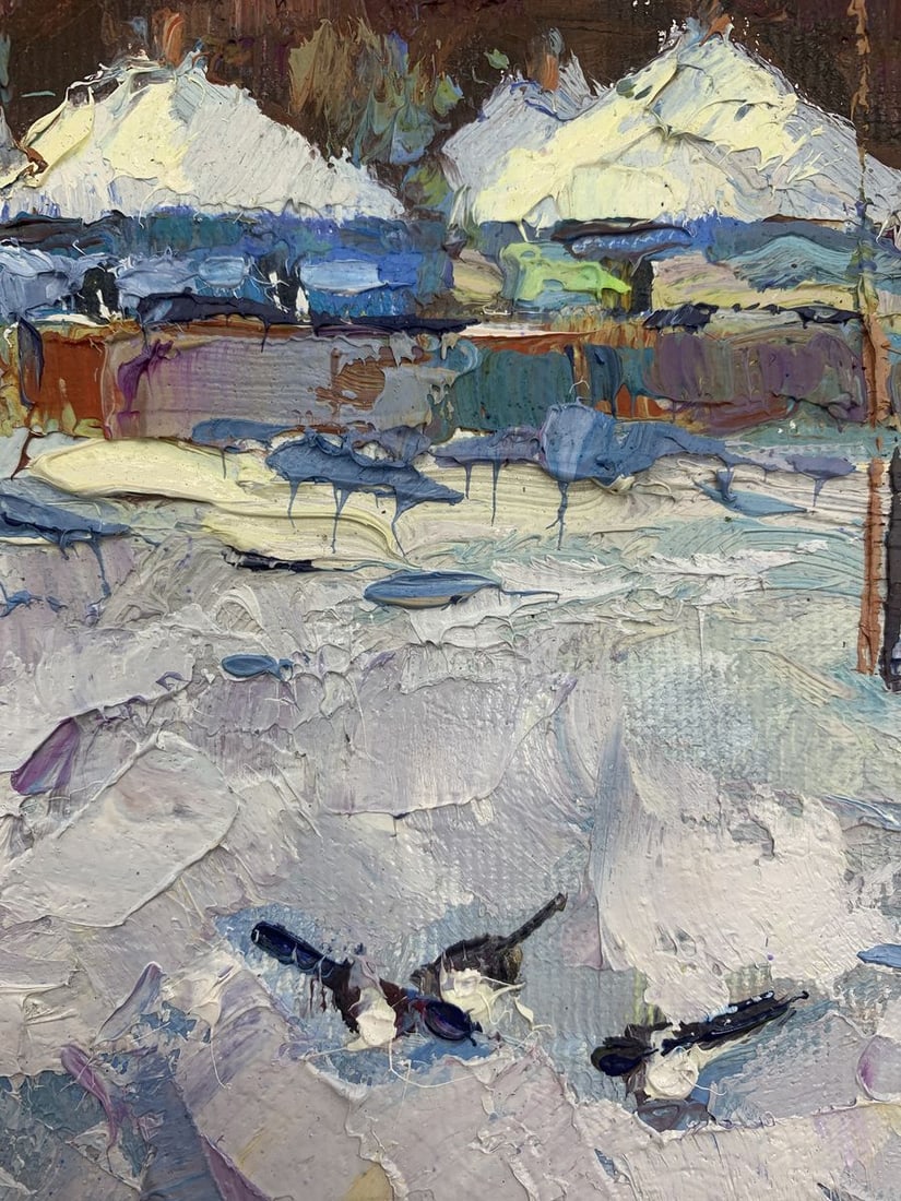 Oil painting In the evening Kalenyuk Oksana - 5