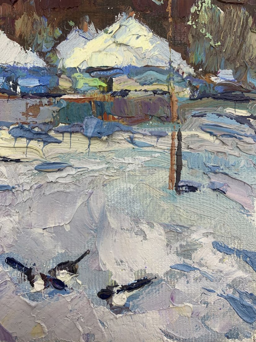 Oil painting In the evening Kalenyuk Oksana - 7