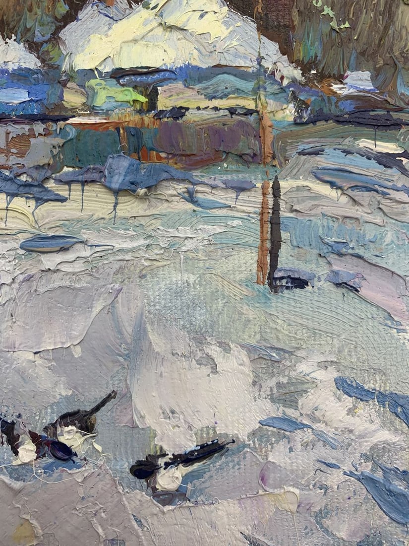 Oil painting In the evening Kalenyuk Oksana - 9