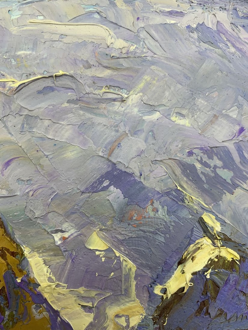 Oil painting It snowed Kalenyuk Alex - 10