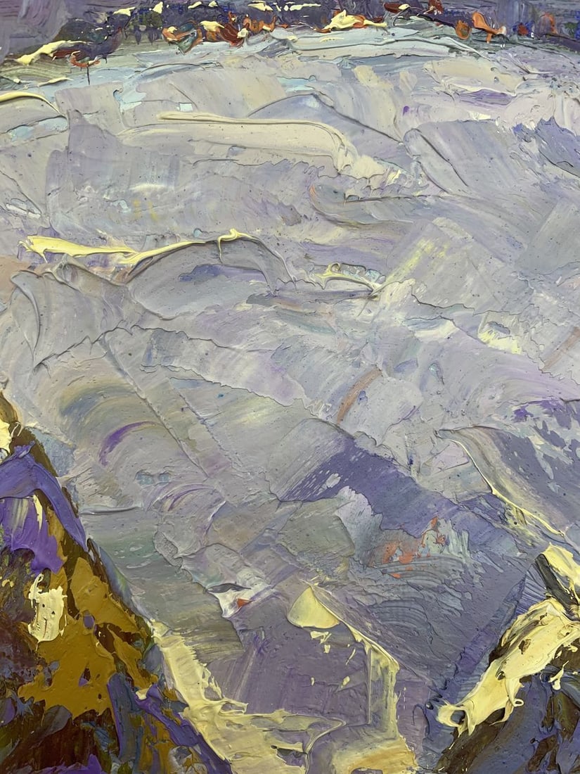 Oil painting It snowed Kalenyuk Alex - 8