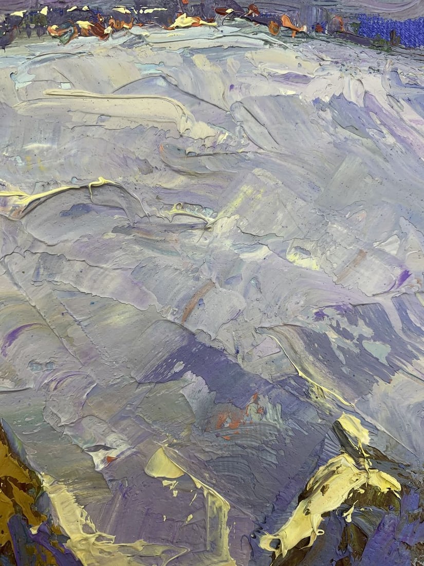 Oil painting It snowed Kalenyuk Alex - 9