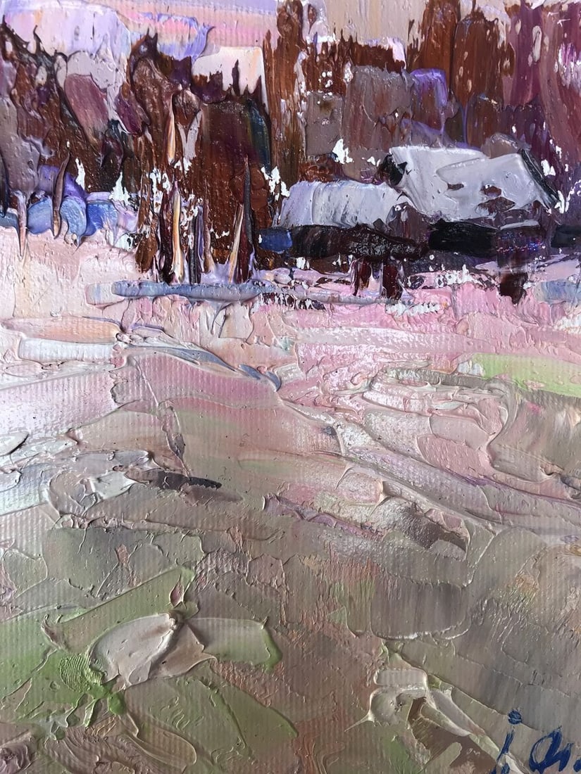 Oil painting Cold Alex Kalenyuk - 10