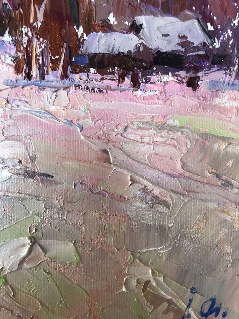 Oil painting Cold Alex Kalenyuk - 11