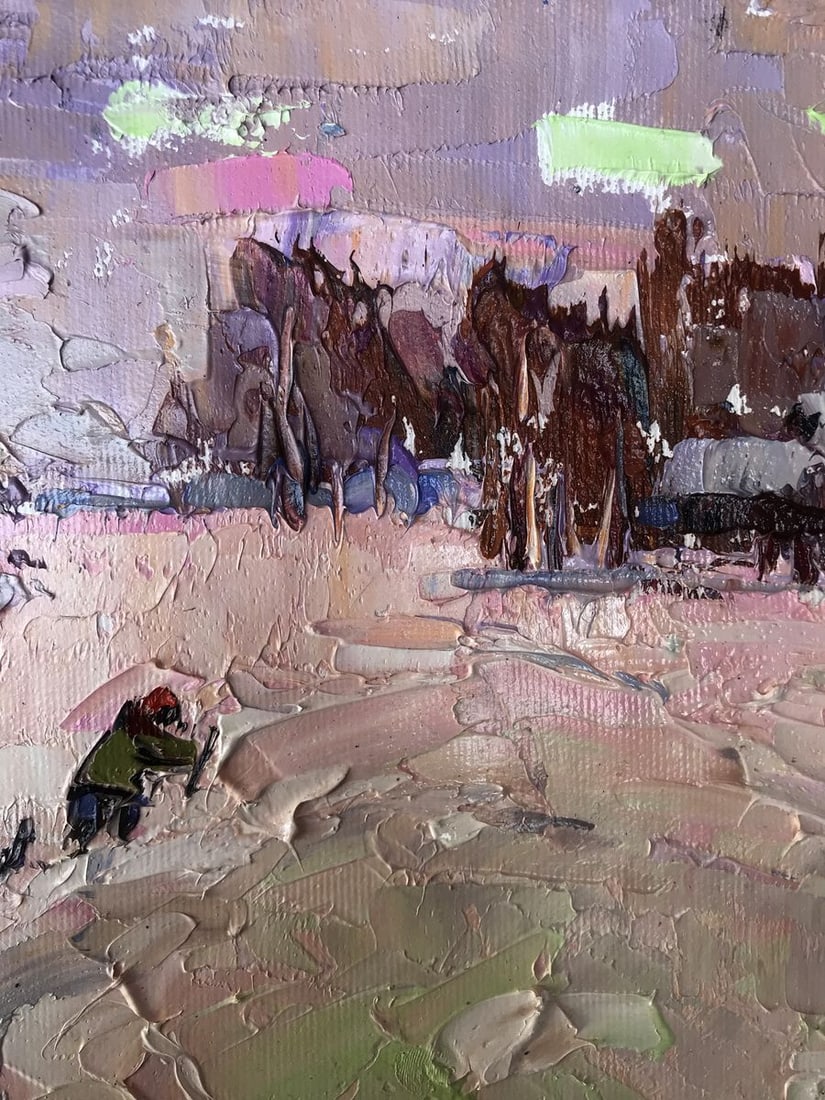 Oil painting Cold Alex Kalenyuk - 6